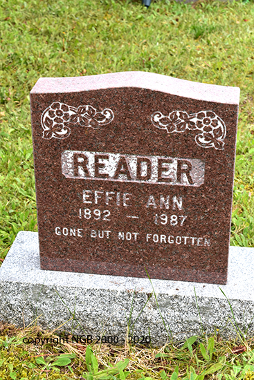 Effie Ann Reader