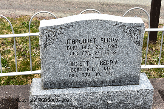Vincent & Margaret Reddy