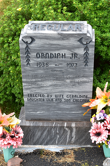 Obadiah Regular Jr.