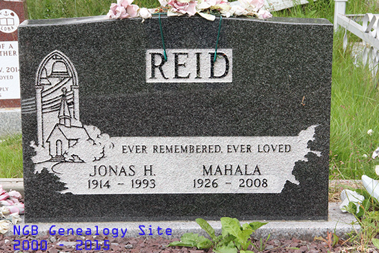 Jonas H.  & Mahala Reid
