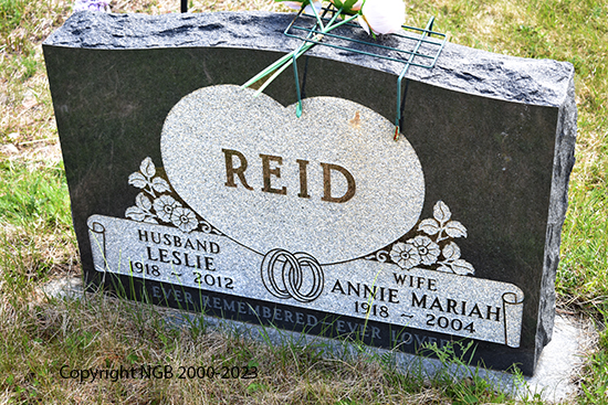 Leslie & Annie Mariah Reid