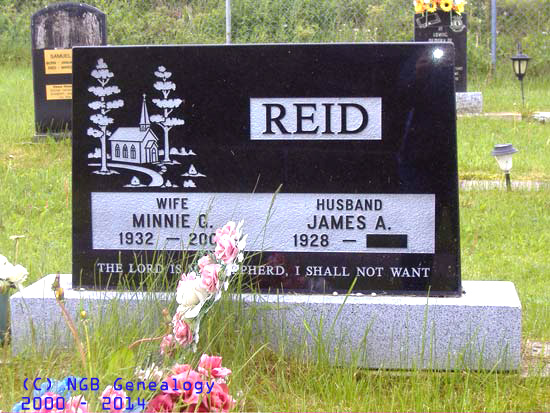 MINNIE AND JAMES REID