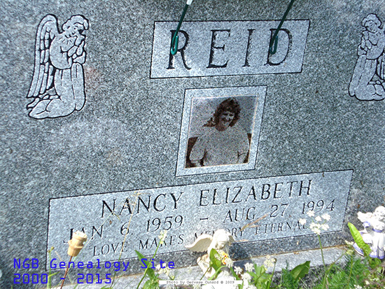 Namcy Elizabeth Reid