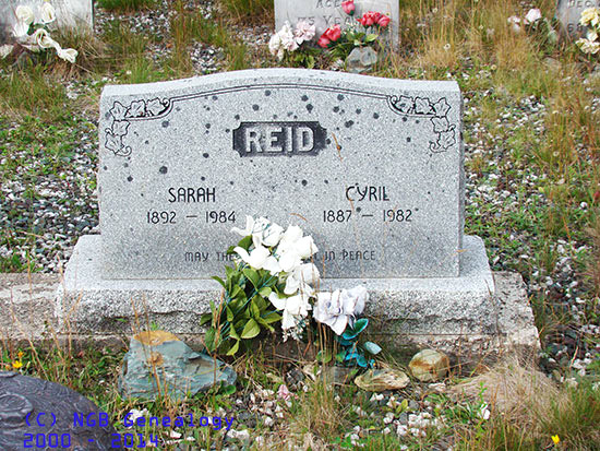 Sarah and Cyril Reid