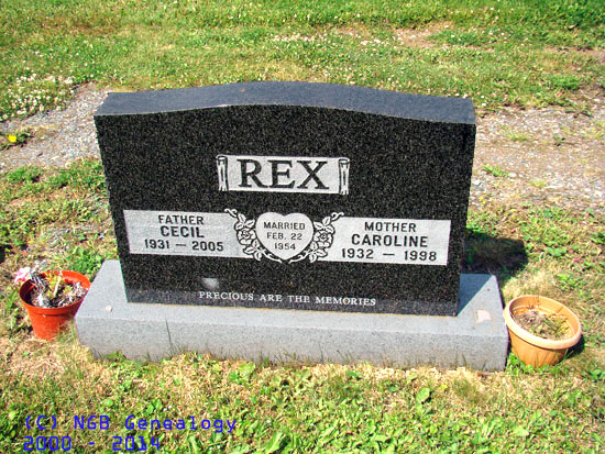 Cecil and Caroline Rex