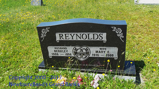 Berkley & Mary E. Reynolds