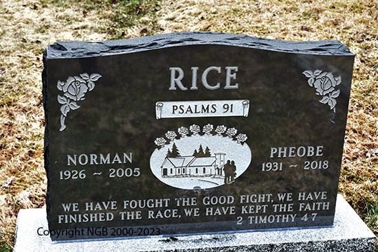 Norman & Phoebe Rice