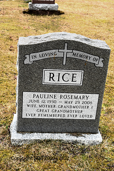 Pauline Rosemary Rice