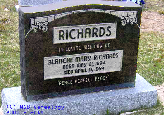 Blanche Mary Richards