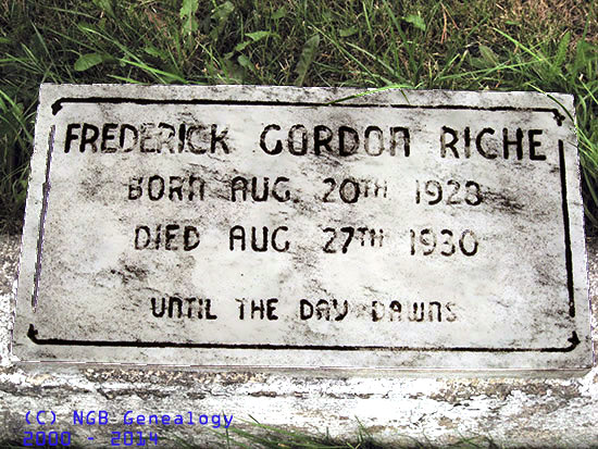 Frederick Gordon Riche