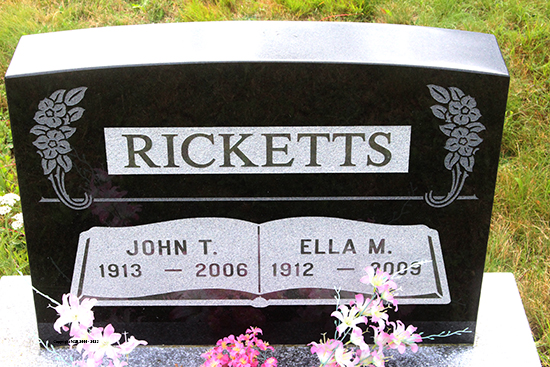 John T. & Ella W. Ricketts
