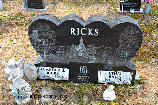 Leander J. & Ethel Ricks