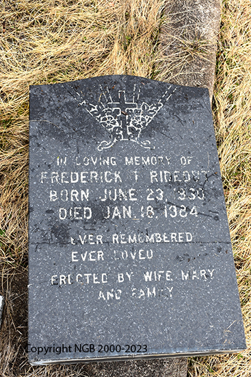 Frederick Rideout