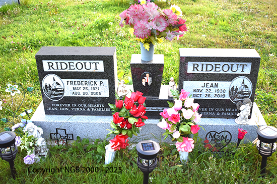 Frederick P. & Jean Rideout