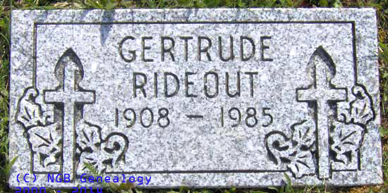 Gertrude Rideout