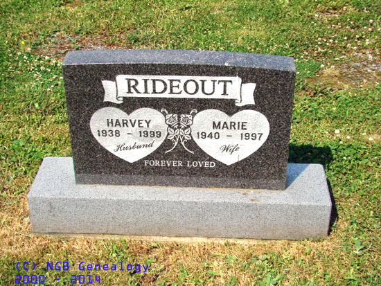 Harvey and Marie Rideout