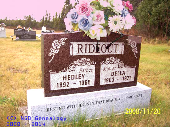 Hedley and Della Rideout