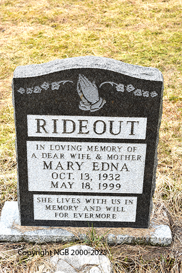 Mary Edna Rideout