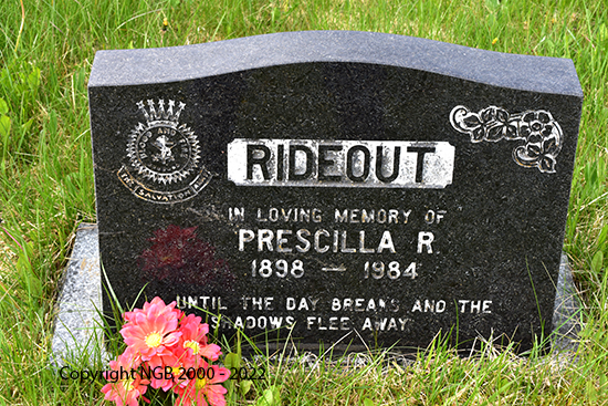 Prescilla R. Rideout