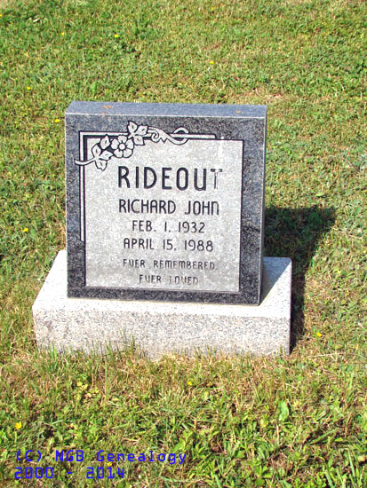 Richard John Rideout