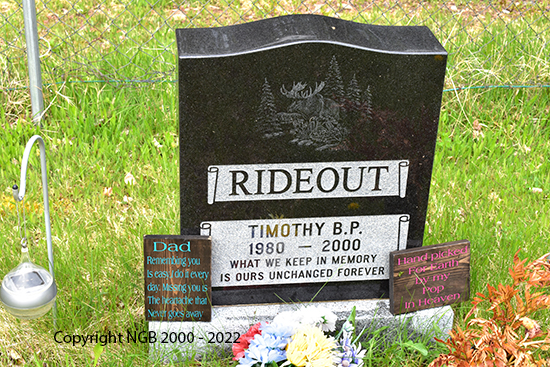 Timothy B. P. Rideout