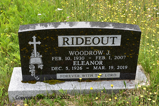 Woodrow J. & Eleanor Rideout