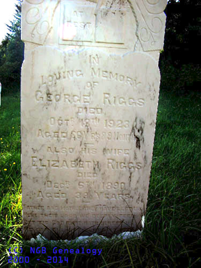 George & Elizabeth Riggs