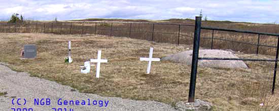 Right side of Cemetery