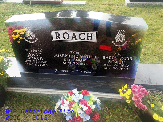 Isaac, Josephine Violet-Barry Ross Roach