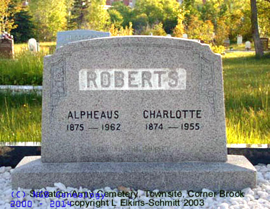 Alpheaus and Charlotte Roberts