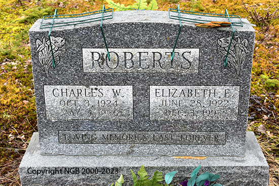 Charles W. & Elizabeth E. Roberts