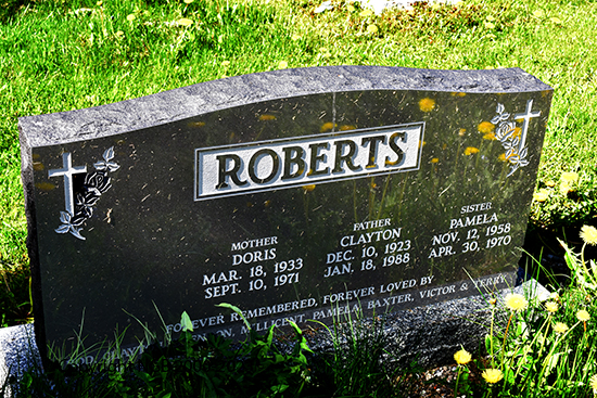 Clayton, Doris & Pamela Roberts