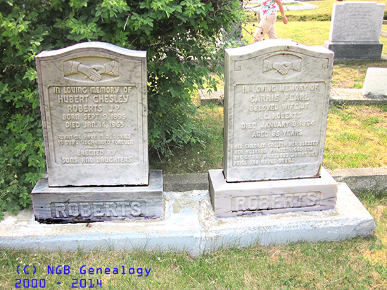 Hubert & Carrie Roberts