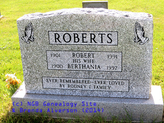 Robert & Berthania Roberts