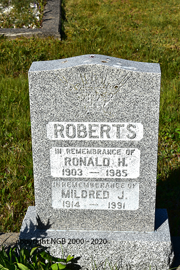 Ronald H. & Mildred J. Roberts
