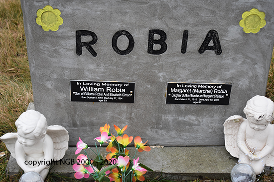 William & Margaret Robia