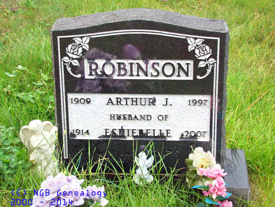 Arthur J. and Eshiebelle Robinson