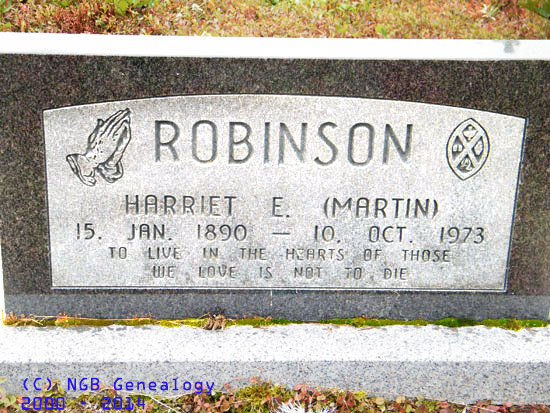 Harriet E. (Martin) Robinson