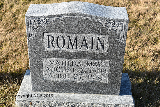 Matilda May Romain