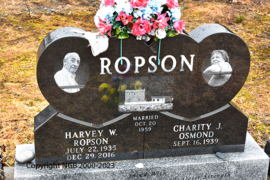 Harvey W. & Charity J. Osmond Ropson