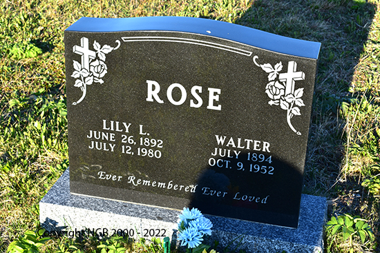 Walter & Lily Rose