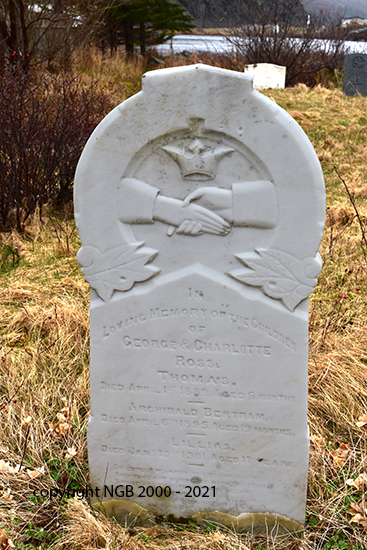 Thomas, Archibald & Lillias Ross