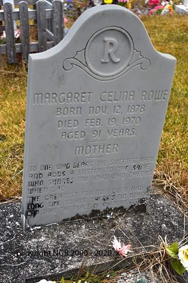 Margaret Celina Rowe