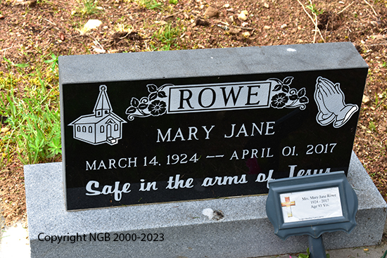 Mary Jane Rowe