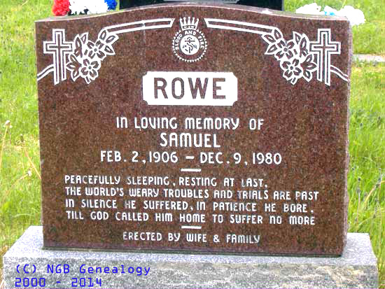 SAMUEL ROWE 