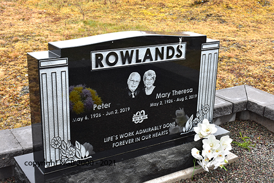 Peter & Mary Theresa Rowlands