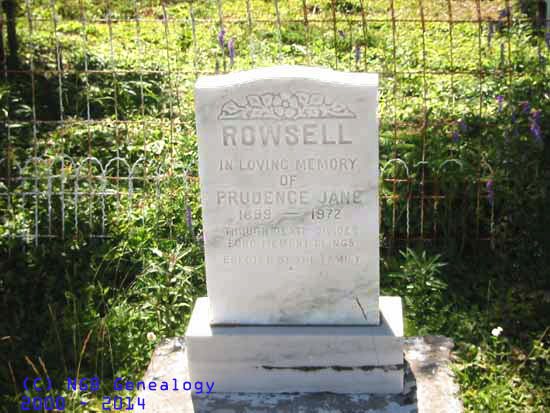 MAry Margaret Rowsell