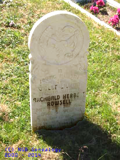 Violet Lillian Rowsell