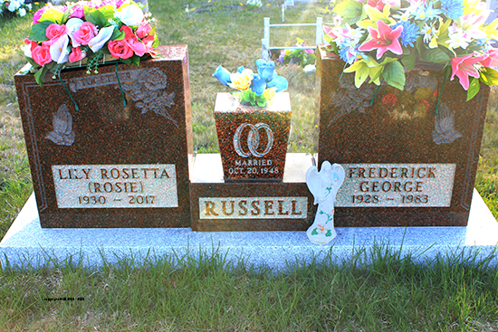 Lily Rosetta & Frederick George Russell