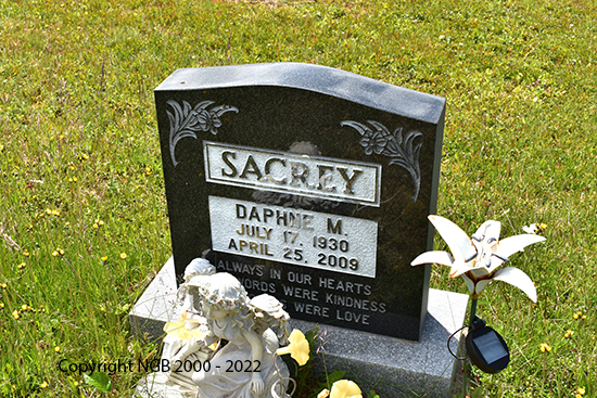 Daphne M. Sacrey